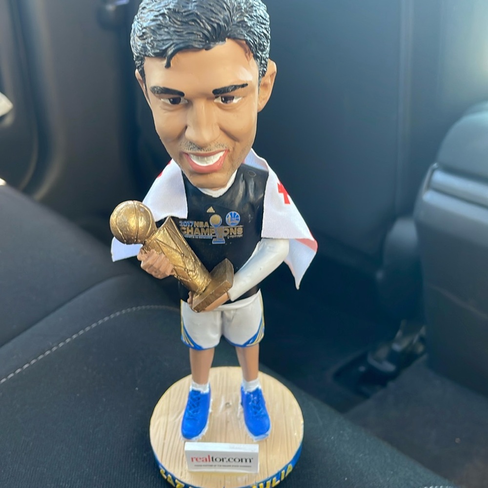 NBA Zaza Pachula Bobble Head 2017 Championships